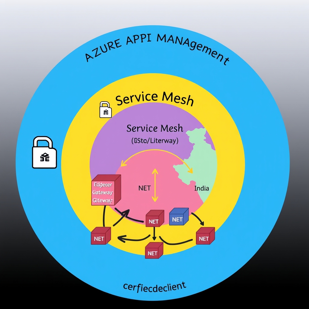 API Gateways vs Service Meshes for .NET Microservices: Deployment