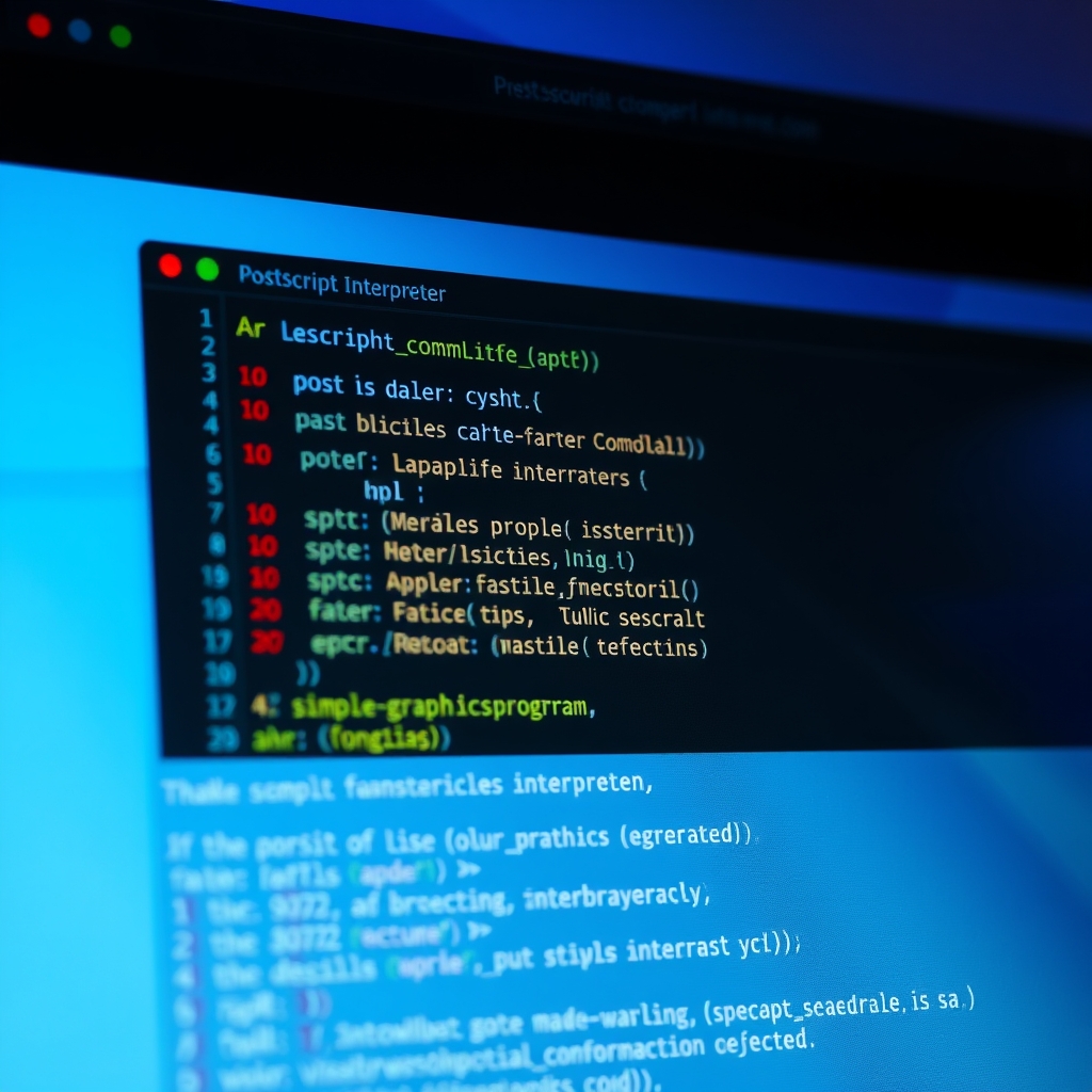 Running Adobe's 1991 PostScript Interpreter: A Guide to Best Practices