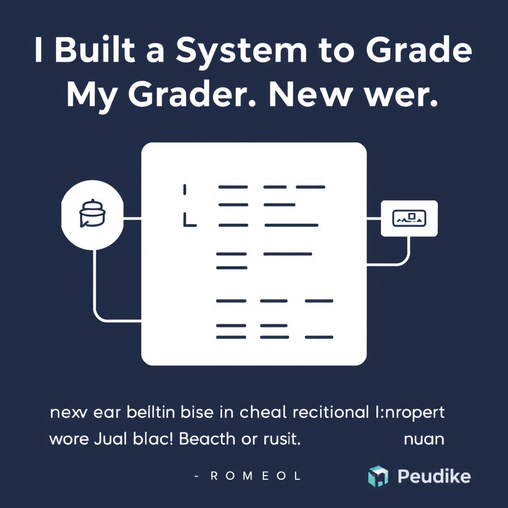 I Built a System to Grade My AI Grader. I Never Gave It Anything to Grade Against: The Missing Benchmark for an AI Interview Evaluator