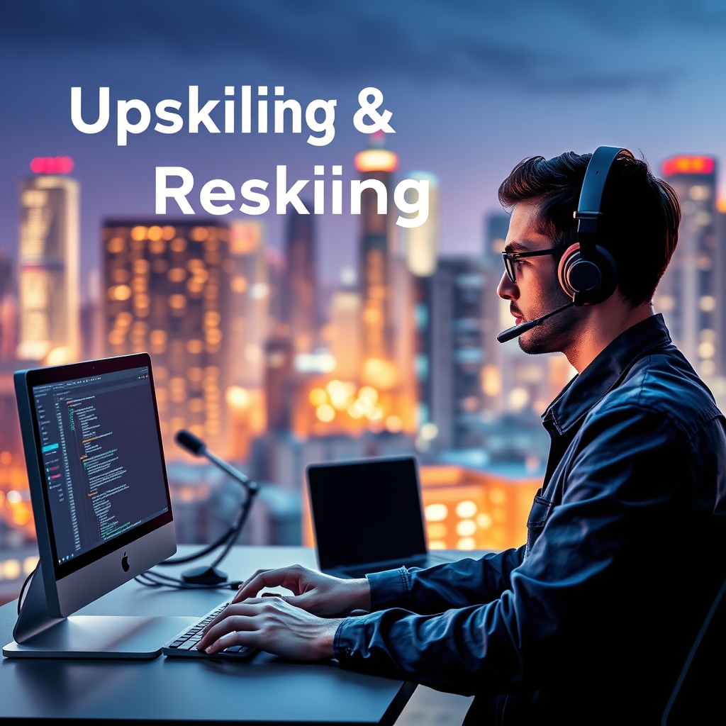 Upskilling for AI: Essential Skills for Software Professionals in the US and India