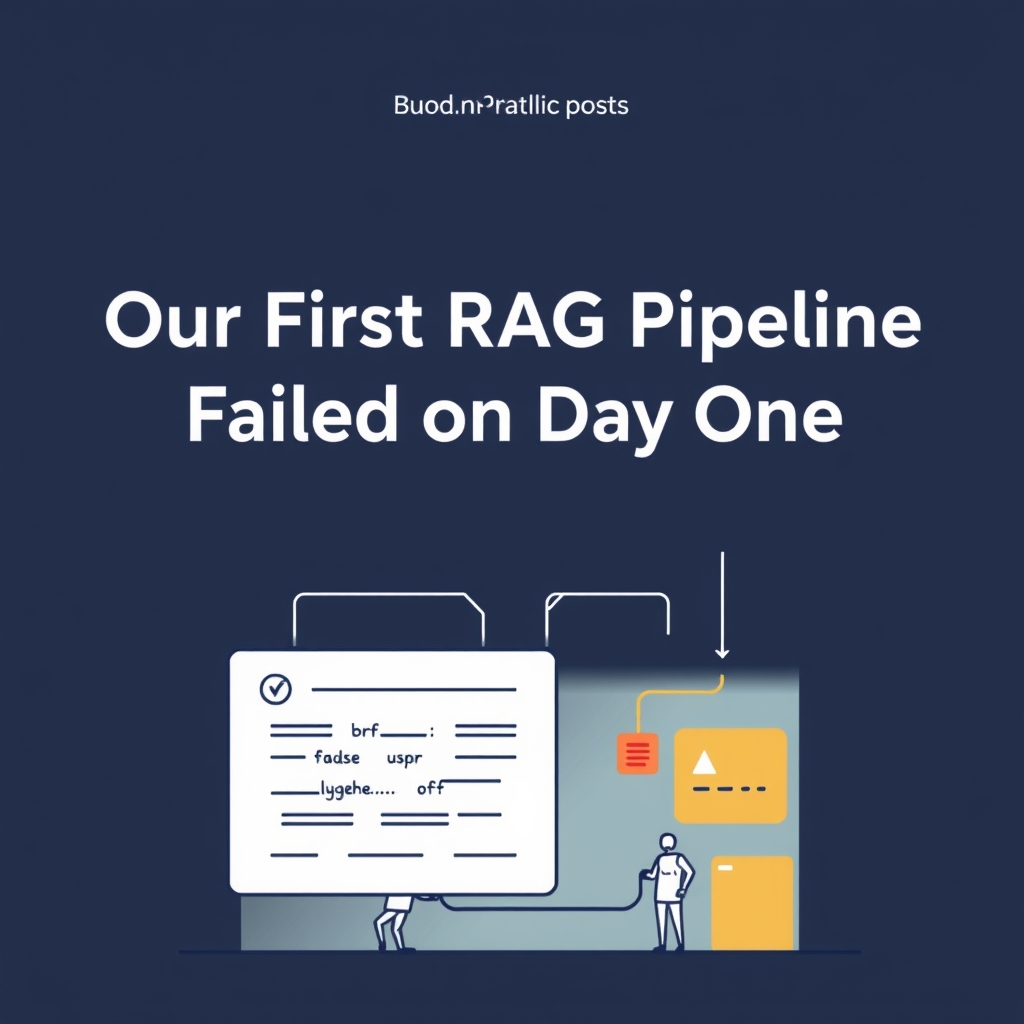 Our First RAG Pipeline Failed on Day One