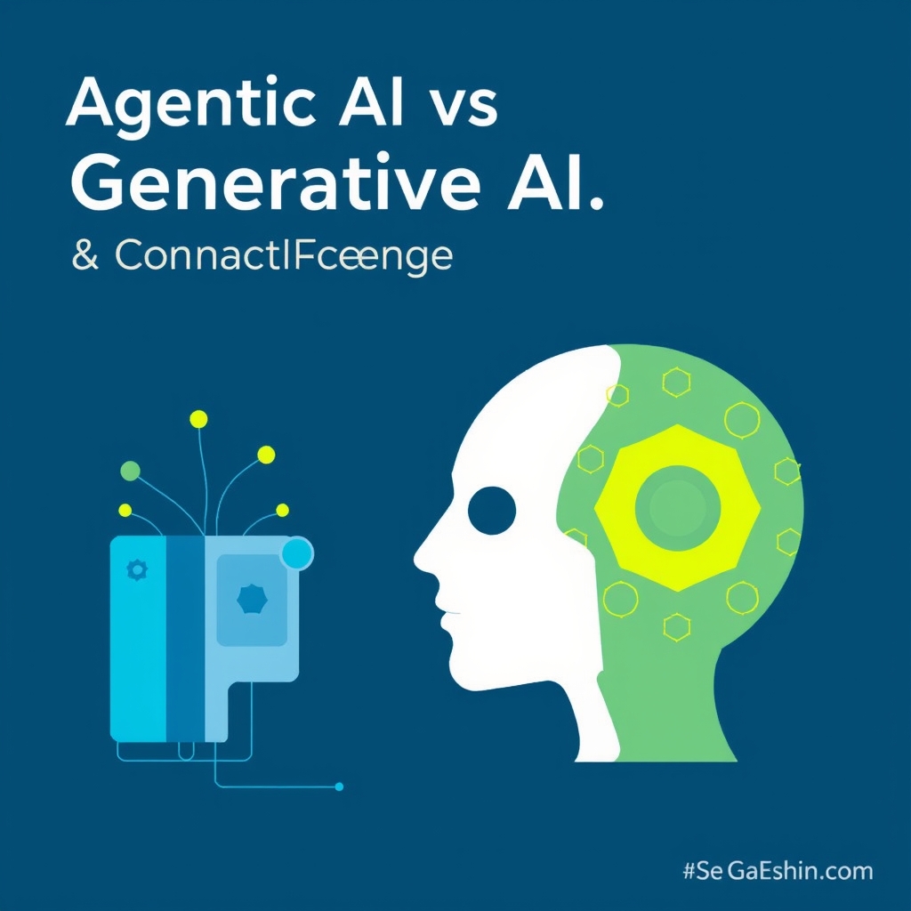 Agentic AI vs Generative AI: A Comprehensive Comparison
