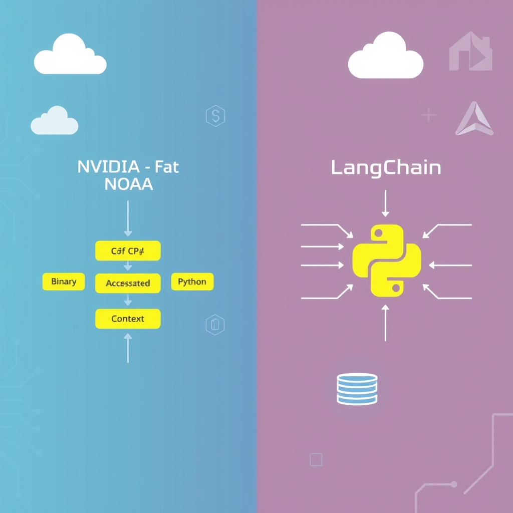 NVIDIA NOOA vs LangChain comparison: Deep Dive into Agent Frameworks for .NET & Azure