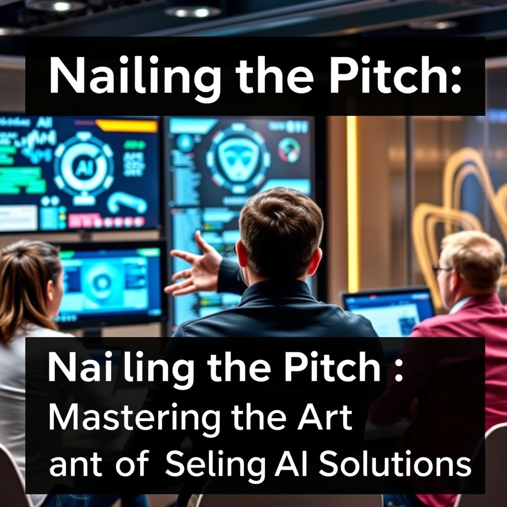 Nailing the Pitch: Mastering the Art of Selling AI Solutions