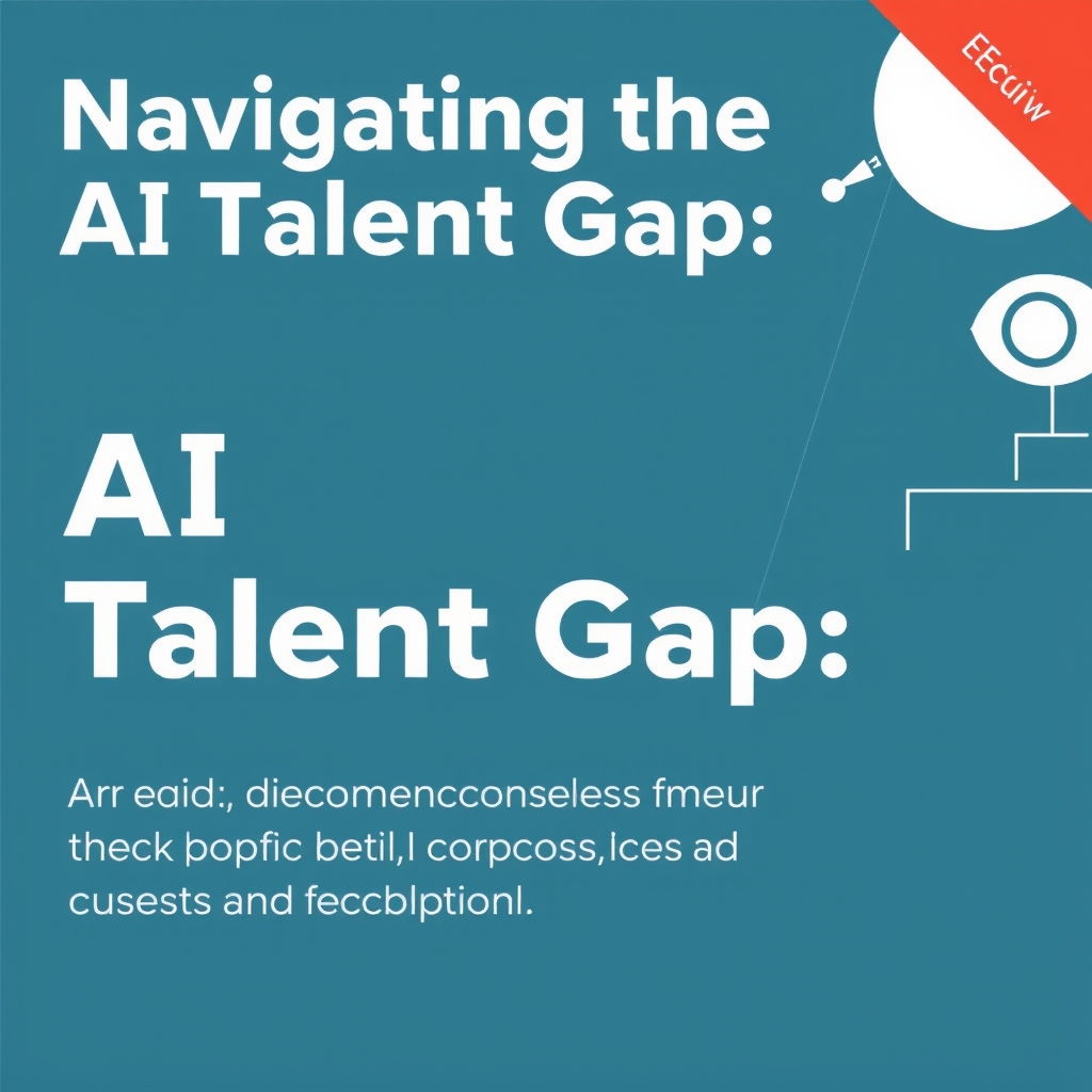 AI Talent Gap: Closing the Skills Gap for a Competitive Edge.